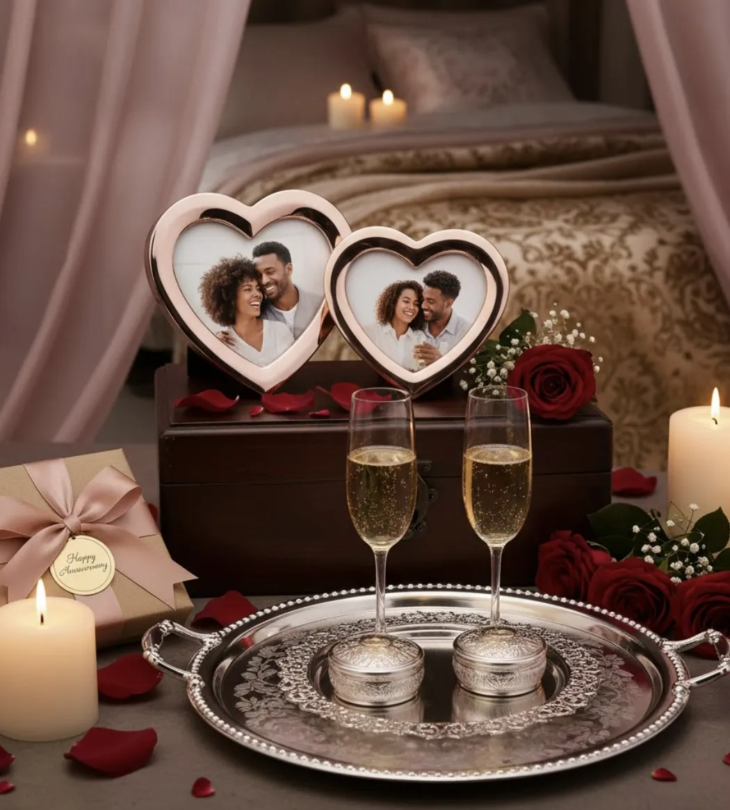 Anniversary Gift Set - Indian Couple Theme